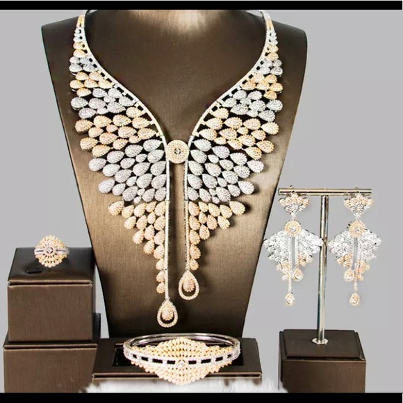 14 karat yellow and white gold over sterling - Picture 1 of 1